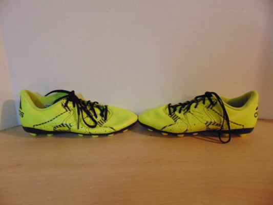 Soccer Shoes Cleats Child Size 3 Adidas Black Lime