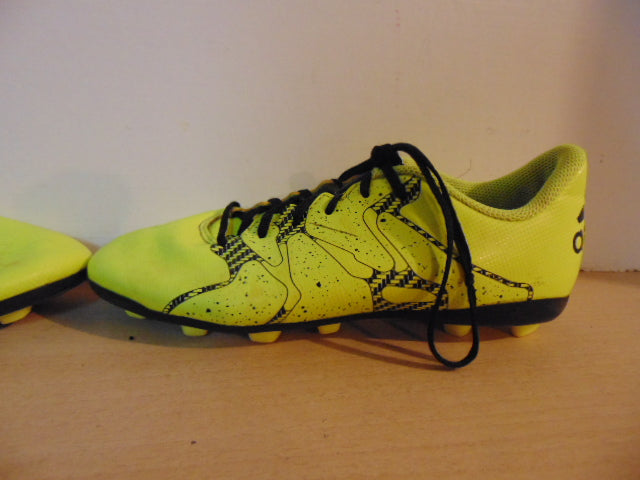 Soccer Shoes Cleats Child Size 3 Adidas Black Lime