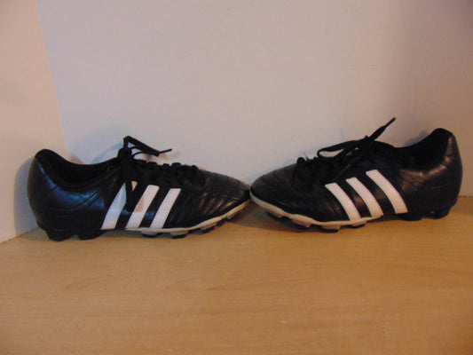 Soccer Shoes Cleats Child Size 4.5 Adidas Black White