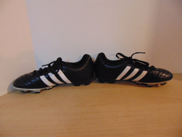 Soccer Shoes Cleats Child Size 4.5 Adidas Black White