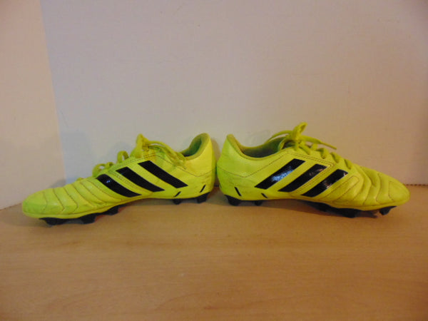 Soccer Shoes Cleats Child Size 4.5  Adidas Lime Black