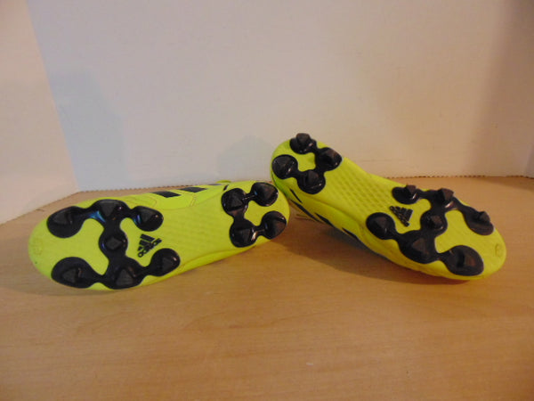 Soccer Shoes Cleats Child Size 4.5  Adidas Lime Black