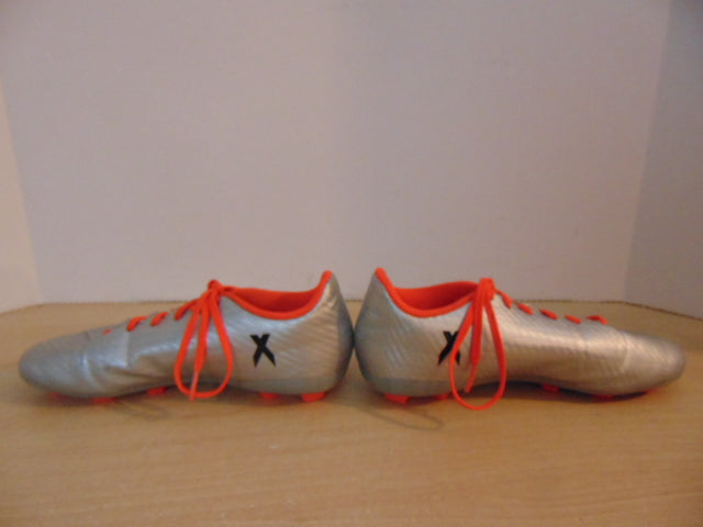 Soccer Shoes Cleats Child Size 4 Adidas Orange Grey