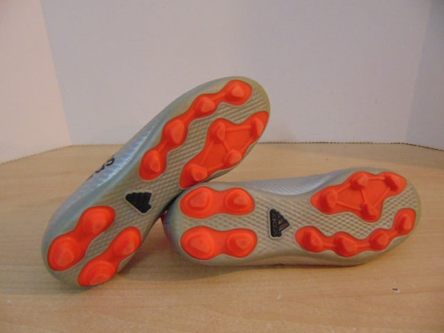 Soccer Shoes Cleats Child Size 4 Adidas Orange Grey