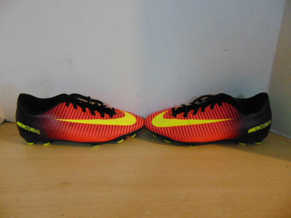Soccer Shoes Cleats Men's Size 6 Youth Nike Mercurial Fushia Black Yellow