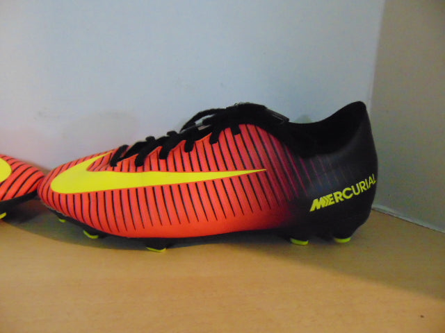 Soccer Shoes Cleats Men's Size 6 Youth Nike Mercurial Fushia Black Yellow