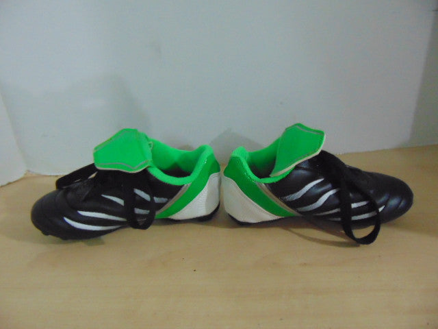 Soccer Shoes Cleats Child Size 9 Toddler Athletic Black Green