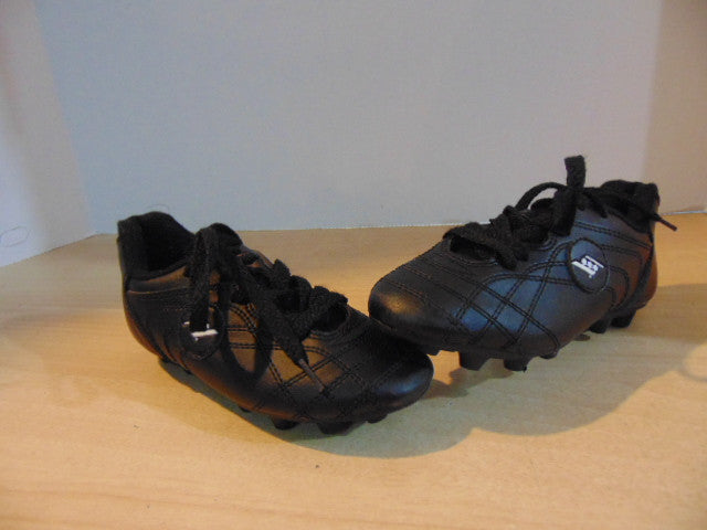 Soccer Shoes Cleats Child Size 10 Rucanor Black