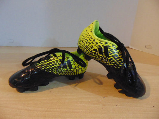 Soccer Shoes Cleats Child Size 10 Adidas Black Green
