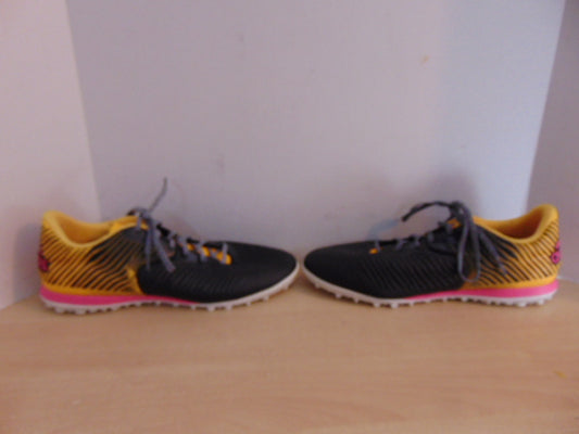 Soccer Shoes Cleats Indoor Men's Size 13 Adidas Black Pink Orange
