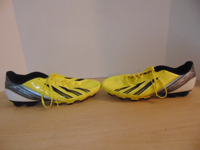 Soccer Shoes Cleats Men's Size 11.5 Adidas Yellow Black