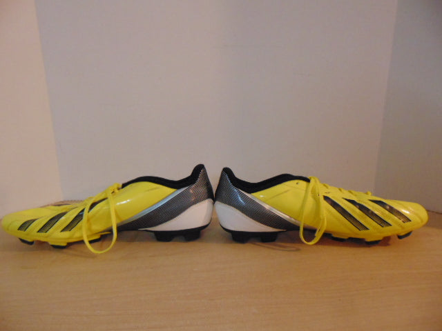 Soccer Shoes Cleats Men's Size 11.5 Adidas Yellow Black