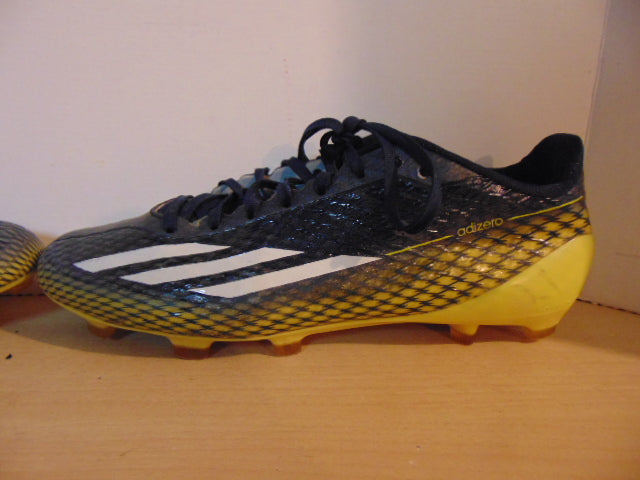 Soccer Shoes Cleats Men's Size 12 Adidas Adizero Marine Blue Yellow