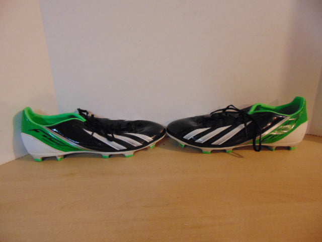 Soccer Shoes Cleats Men's Size 12 Adidas White Green Black