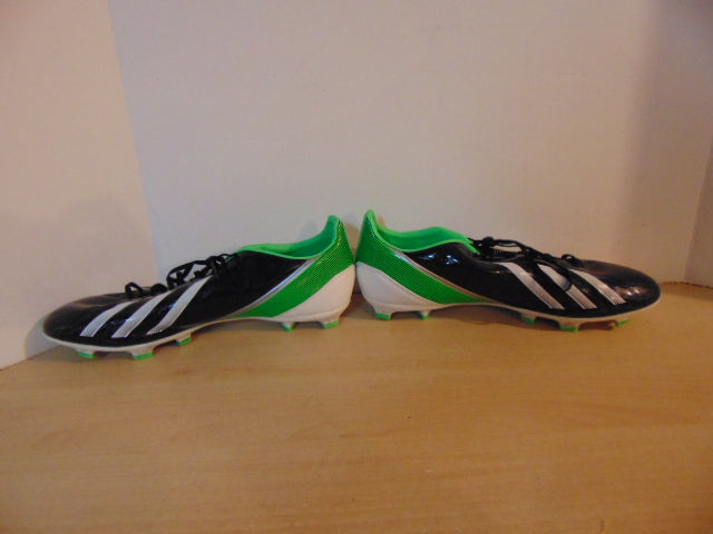Soccer Shoes Cleats Men's Size 12 Adidas White Green Black