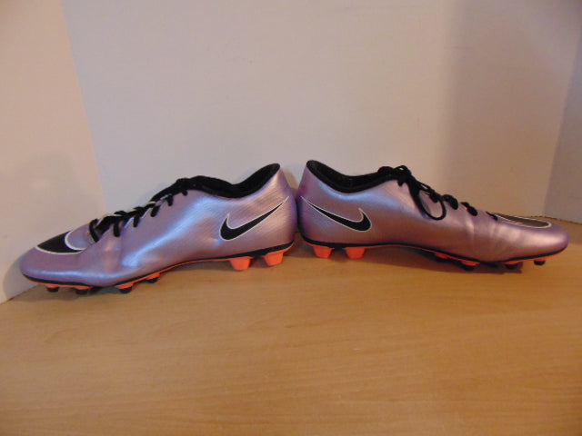 Soccer Shoes Cleats Men's Size 13 Nike Mercurial Purple Black