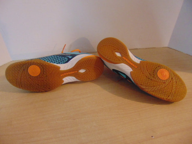 Soccer Shoes Cleats Child Size 5.5 Turf Indoor Warrior 5K Reamer NEW Blue Orange