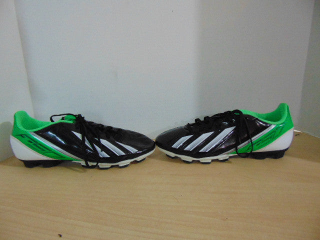 Soccer Shoes Cleats Men's Size 6 Adidas F50 Black Green