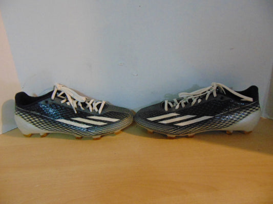 Soccer Shoes Cleats Men's Size 9 Adidas Adizero Denim Blue And Grey