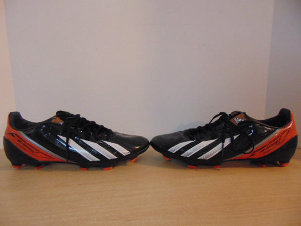 Soccer Shoes Cleats Men's Size 9 Adidas Black Red White