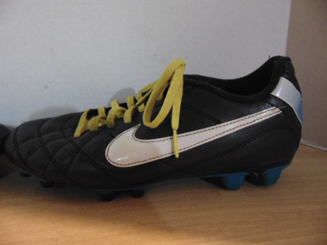 Soccer Shoes Cleats Men's Size 8 Adidas Blue Black