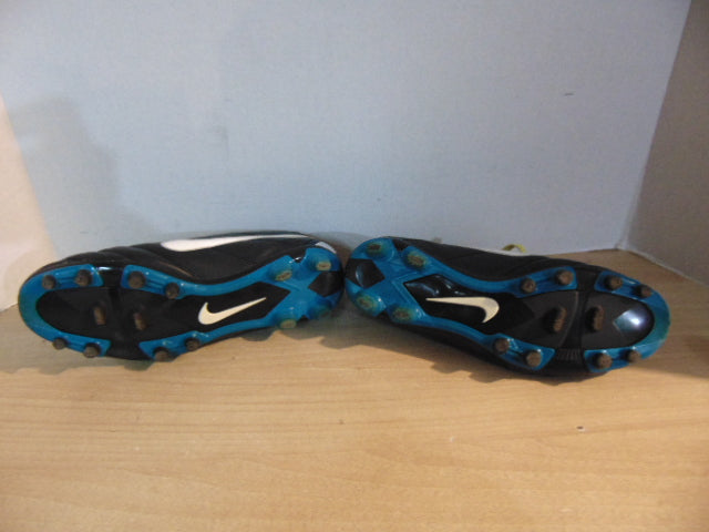 Soccer Shoes Cleats Men's Size 8 Adidas Blue Black