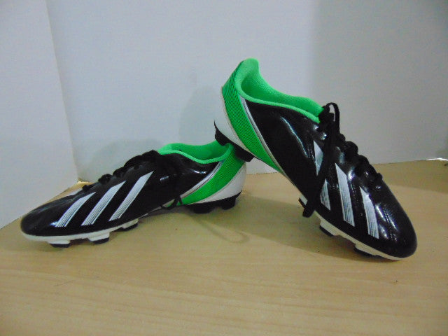 Soccer Shoes Cleats Men's Size 6 Adidas F50 Black Green