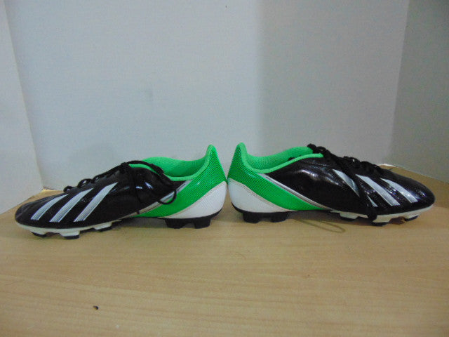 Soccer Shoes Cleats Men's Size 6 Adidas F50 Black Green
