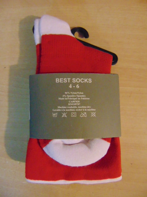 Soccer Socks Child Size 4-6 Shoe Size Umbro Best Socks Classic NEW Red