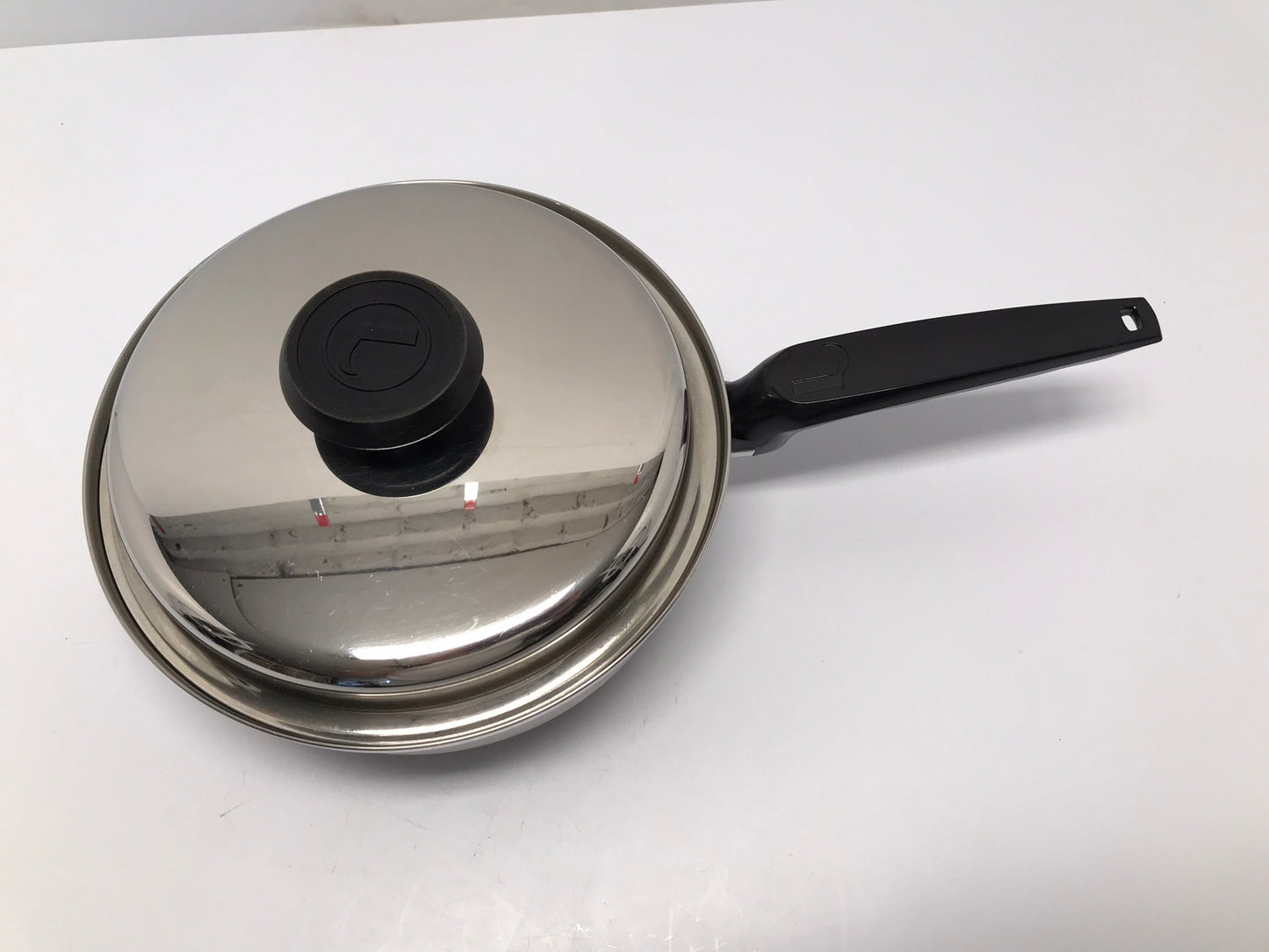 Stainless Steel Lifetime 8 inch Steamer With Handle and Lid Fits 8 Inch As New RARE Guaranteed For Life