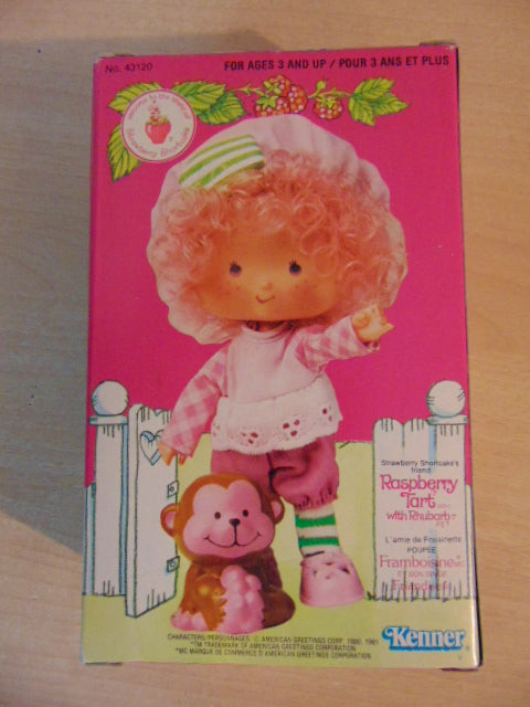Strawberry Shortcake Vintage Raspberry Tart Rhubarb Doll 1982 New In Box #43120 RARE