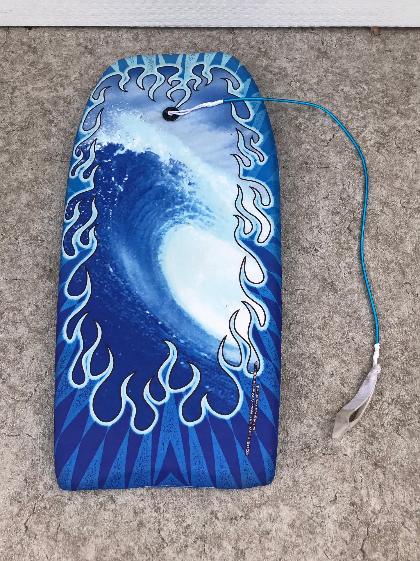 Surf Bodyboard Skim Boogie Board Blue Ocean 38 inch