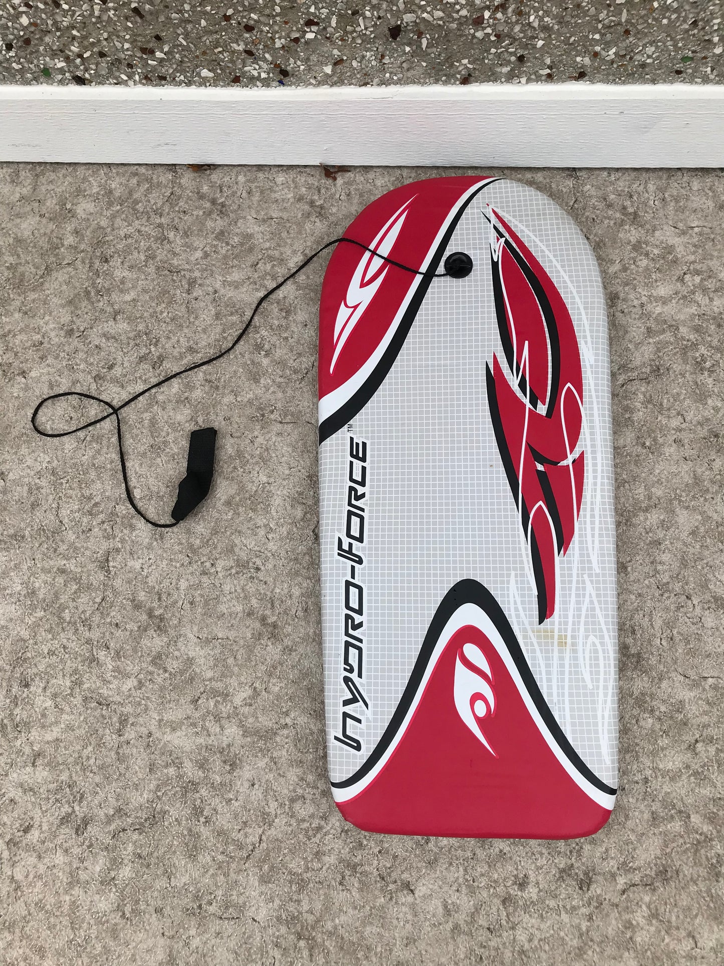 Surf Boogie Board Bodyboard Skim Boogie Board Hydro Surf White Red 35 inch x 20 inch
