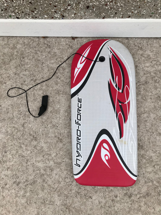 Surf Boogie Board Bodyboard Skim Boogie Board Hydro Surf White Red 35 inch x 20 inch