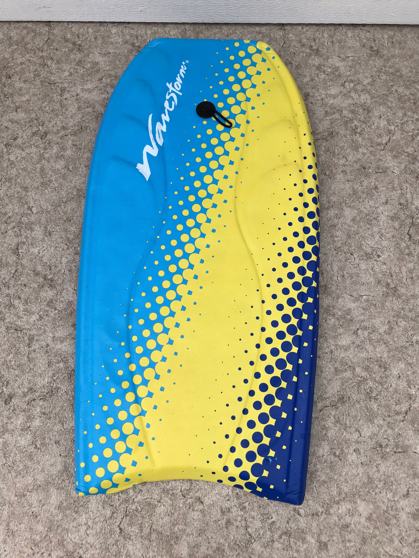 Surf Bodyboard Skim Boogie Board Wave Storm Blue Yellow  39 inch