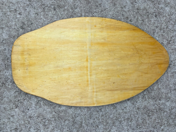 Surf SkimBoard Wood  X Skins Red Yellow  35 x 20 inch 1