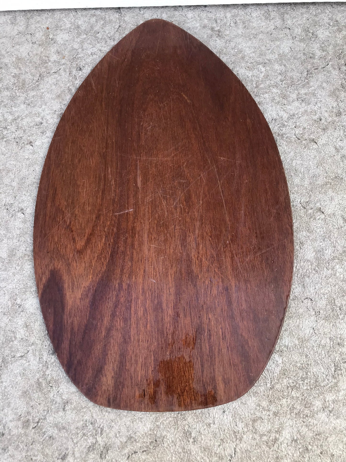 Surf SkimBoard Ten Eighty Surf Dark Wood 32 x 20 inch