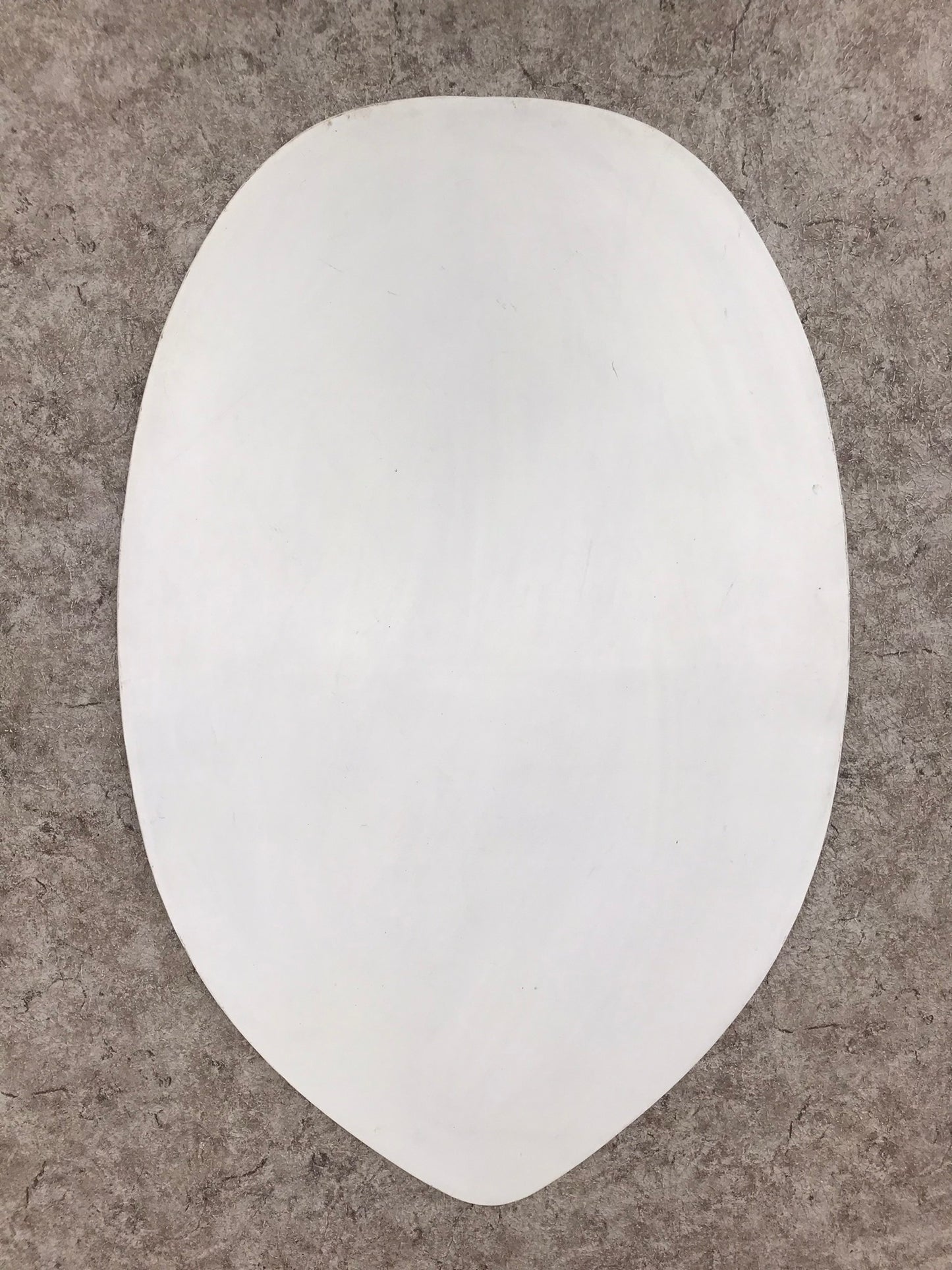 Surf SkimBoard  White Blue Wave Line Octapus Wood  32 x 21 inch