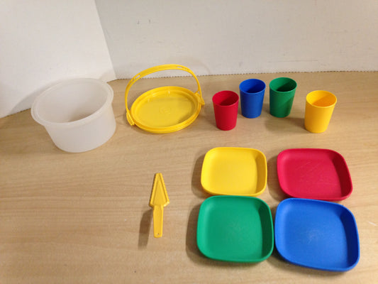 Tupperware Tuppertoys Play Kitchen Party Cake Set New Demo Model