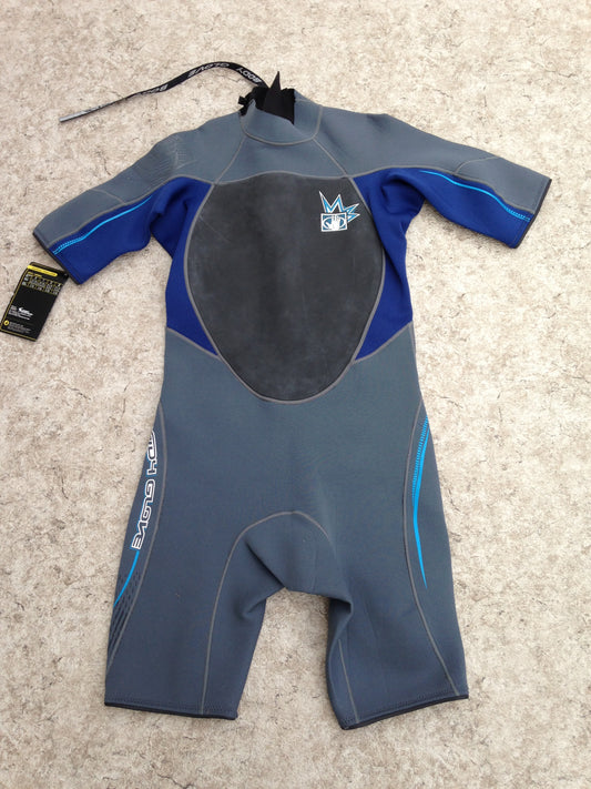 Wetsuit Men's Size XX Large Body Glove Blue Grey 2-3 mm Neoprene New With Tags
