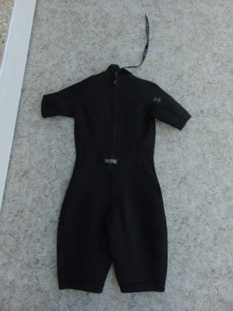 Wetsuit Ladies Size 6-8 Bare 2-3 mm Neoprene Black