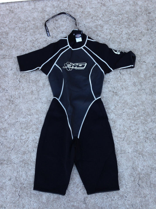 Wetsuit Ladies Size 7-8  HO Sports Black White 2-3 mm Neoprene New Demo Model