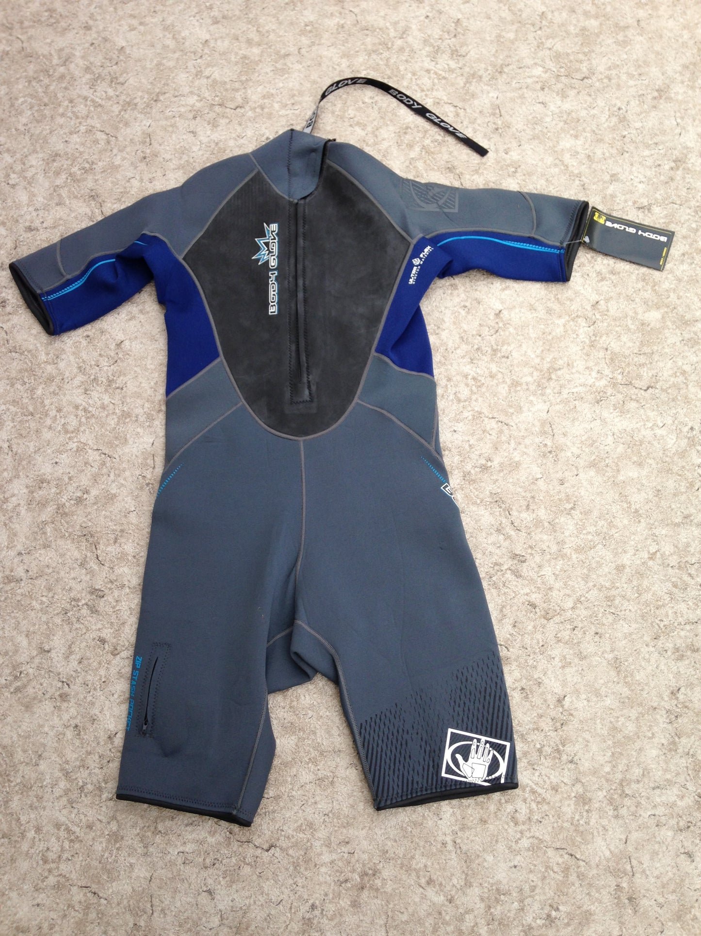 Wetsuit Men's Size XX Large Body Glove Blue Grey 2-3 mm Neoprene New With Tags