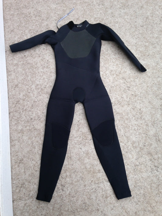 Wetsuit Men's Size Large Tall MEC 4-3 mm Neoprene Black Surf Dive Excellent