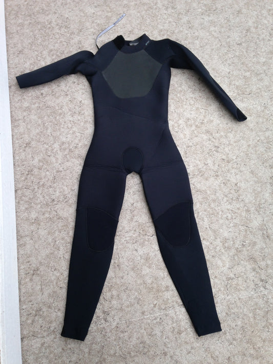 Wetsuit Men's Size Large Tall MEC 4-3 mm Neoprene Black Surf Dive Excellent