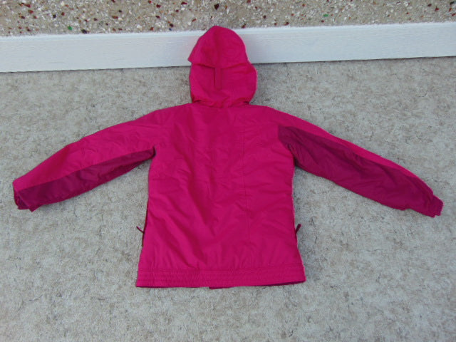 Winter Coat Child Size 10-12 Columbia Raspberry Excellent As New