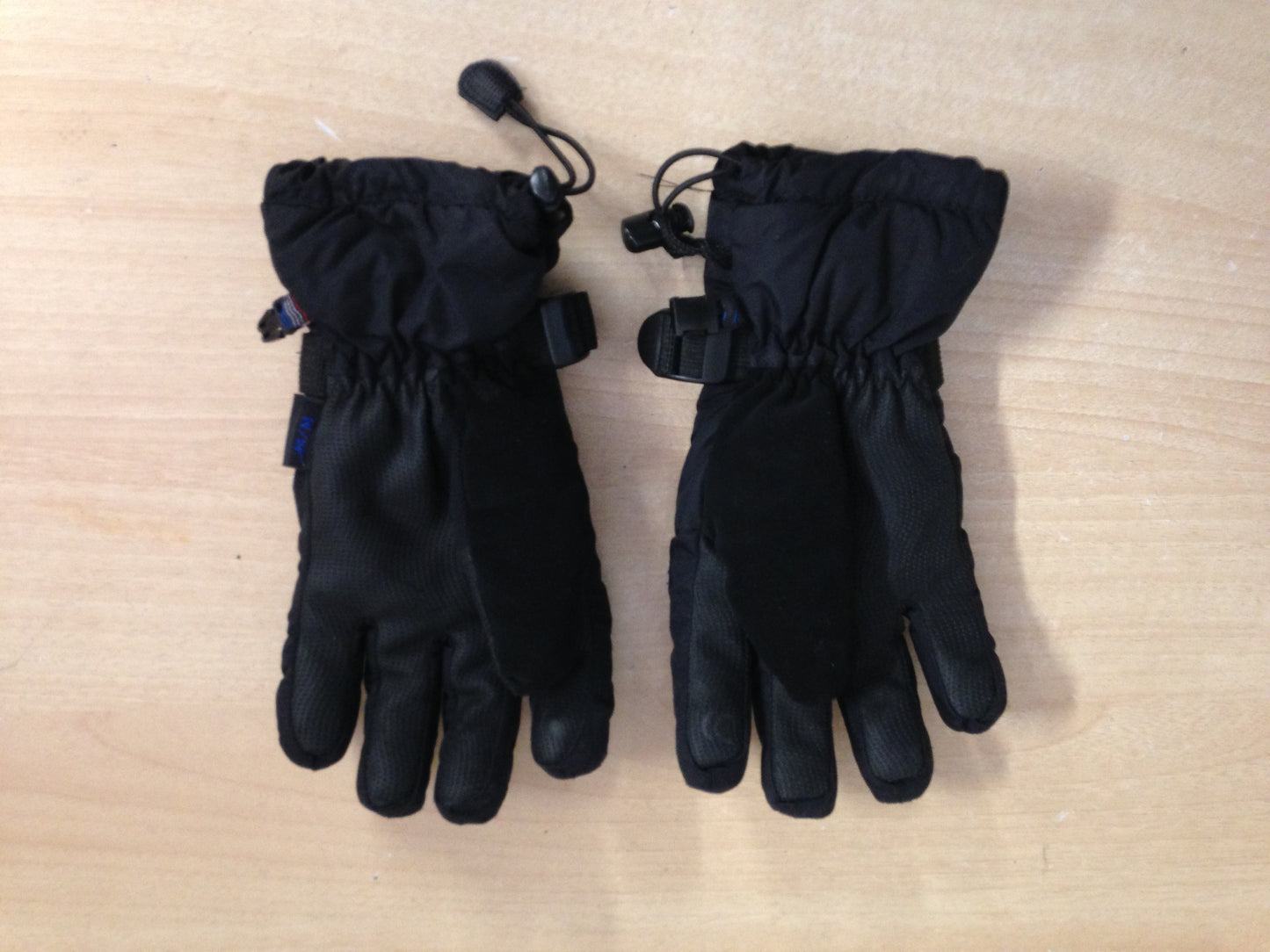 Winter Gloves and Mitts Child Size 10-12 Auclair Skipdry Waterproof Black Snowboarding