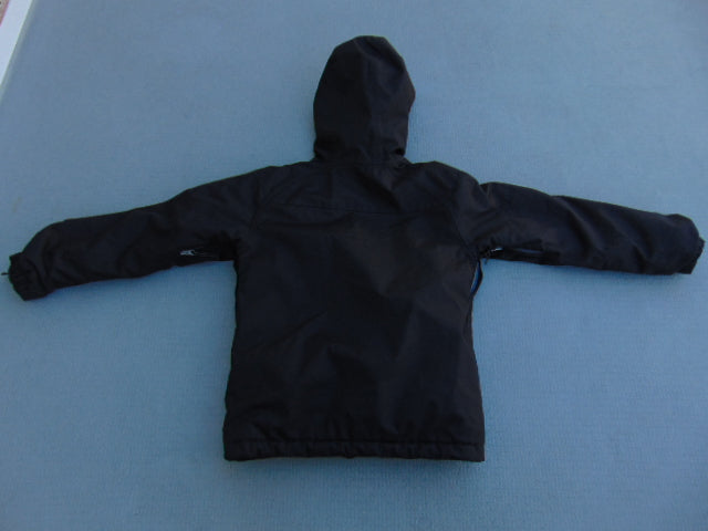 Winter Coat Child Size 10-12 Burton Black Snowboarding With Snow Belt
