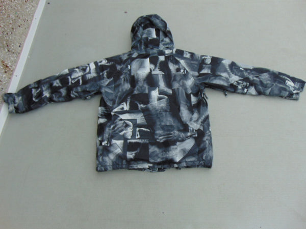 Winter Coat Men's Size X Large 686 Snowboarding With Snow Belt Fantastic Quality Black Grey Excellent