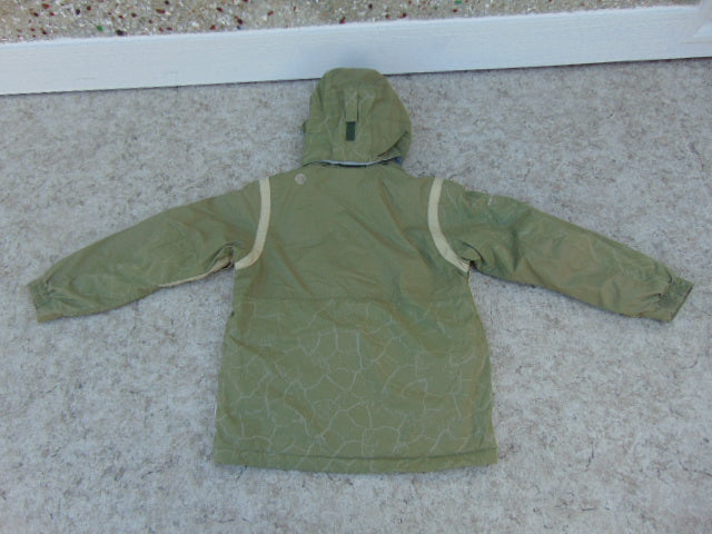 Winter Coat Child Size 10-12 Columbia Sage With Snow Belt Snowboarding